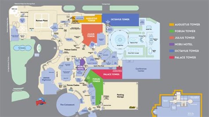 Caesars Palace Restaurants Map: Your Ultimate Guide to Dining Extravaganza